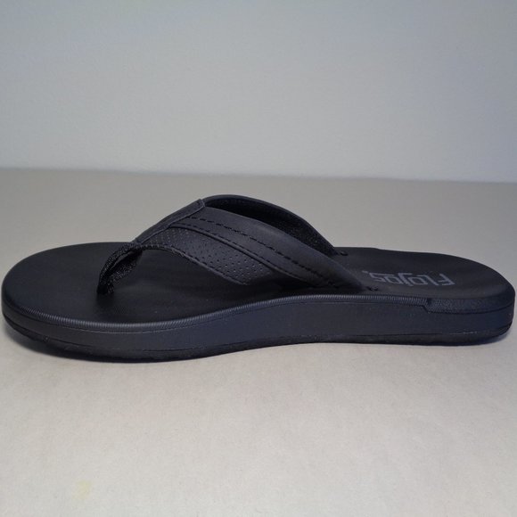 Flojos Size 9 M Black Flip Flop Sandals New Men\'s Shoes main image 9